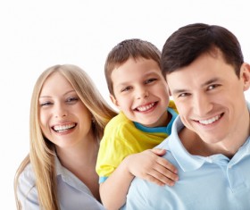 Parents and children Stock Photo 03