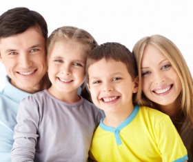 Parents and children Stock Photo 06