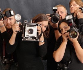 People who take all kinds of cameras HD picture