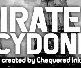 Pirates of Cydonia font