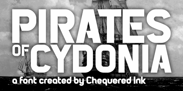 Pirates of Cydonia font