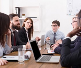 Project Manager Meeting Stock Photo 01