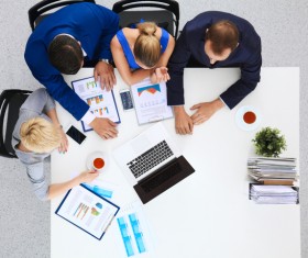 Project Manager Meeting Stock Photo 02