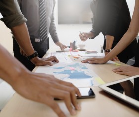 Project Manager Meeting Stock Photo 04