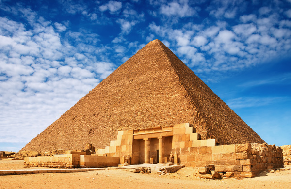 Pyramid of Egypt Stock Photo