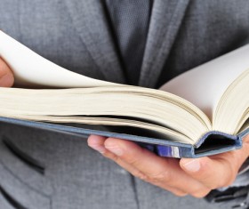 Read books Stock Photo