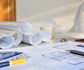 Residential drawings Stock Photo