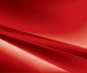 Shiny red background with abstract design vector