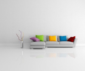 Simple living room HD picture