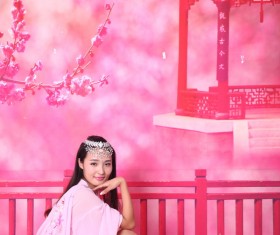 Smiling girl photo Stock Photo