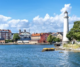 Snow Nordic countries Sweden Stock Photo 05