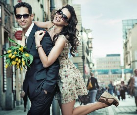 Street sweet couple HD picture
