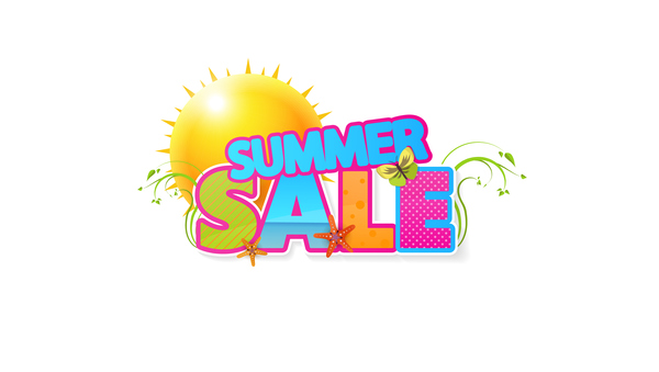 Summer sale vector creative design 03