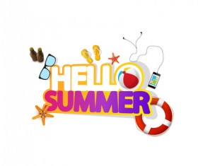 Summer travel logo illustration design vector 12