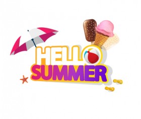 Summer travel logo illustration design vector 13
