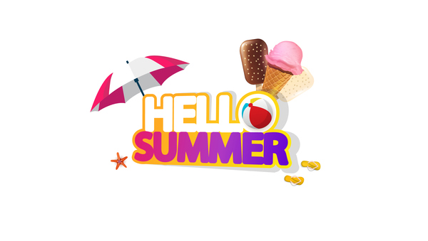 Summer travel logo illustration design vector 13