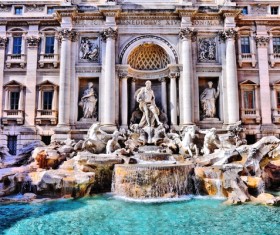 The birthplace of the splendid culture of the Roman world Stock Photo 04