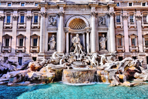 The birthplace of the splendid culture of the Roman world Stock Photo 04