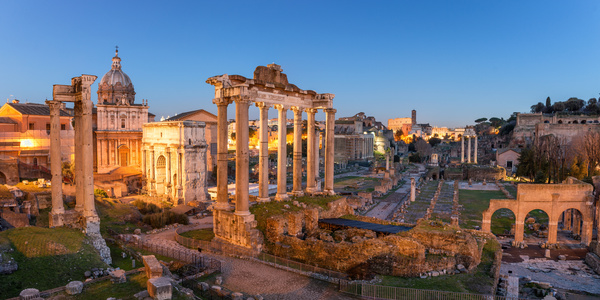The birthplace of the splendid culture of the Roman world Stock Photo 06