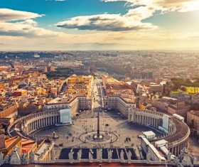 The birthplace of the splendid culture of the Roman world Stock Photo 08