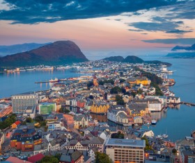 The most livable country of Norway Stock Photo 03