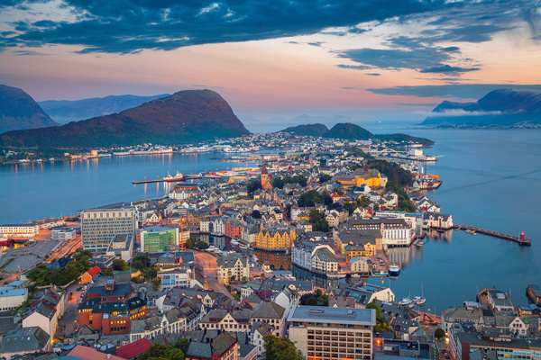 The most livable country of Norway Stock Photo 03