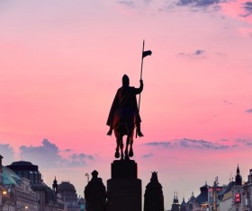 Travel City Prague Stock Photo 01