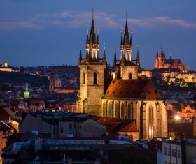 Travel City Prague Stock Photo 02