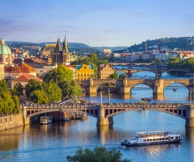 Travel City Prague Stock Photo 03