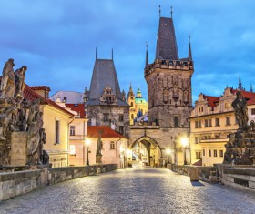 Travel City Prague Stock Photo 06