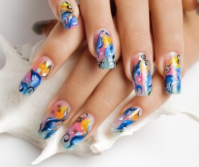Various styles of nail Stock Photo 02