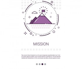 Vector knowledge learning education template 07