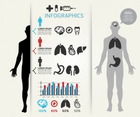 Vector medical infgraphic template 01