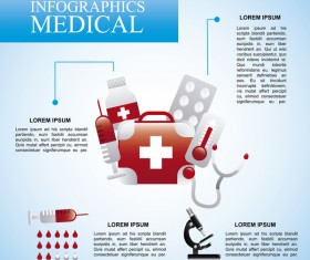 Vector medical infgraphic template 06