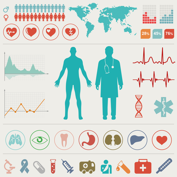 Vector medical infgraphic template 11