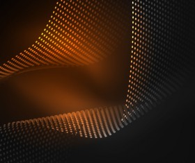 Wavy particles effect abstract background vector 07