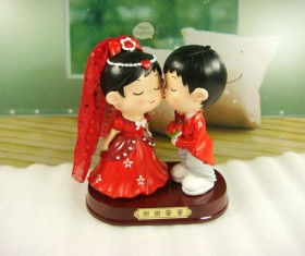 Wedding doll jewelry Stock Photo