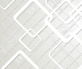 White background modern design vector