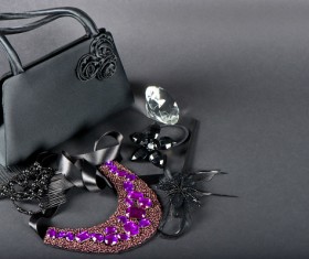 Women fashion bags and shoes Stock Photo 08