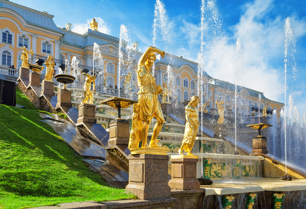 World Cultural Heritage St. Petersburg Stock Photo 02