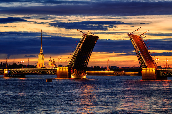 World Cultural Heritage St. Petersburg Stock Photo 06