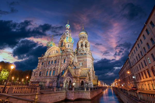 World Cultural Heritage St. Petersburg Stock Photo 07