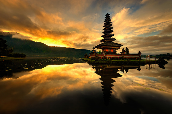 World famous tourist island of Bali Stock Photo 01