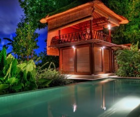 World famous tourist island of Bali Stock Photo 04