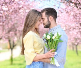 Young cute couple HD picture