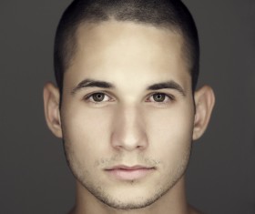 Young man closeup Stock Photo