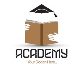 academs logo design vector