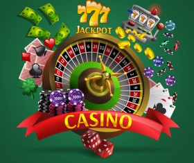 casino background design vector