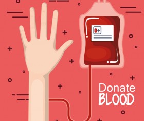 donate blood infogurphic vectors 01