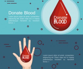 donate blood infogurphic vectors 05